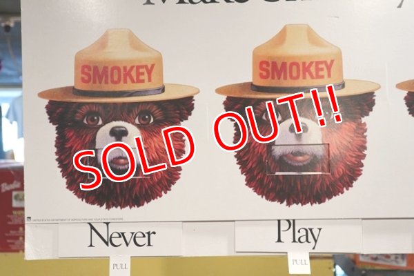 画像2: ct-190910-91 Smokey Bear / 1990's Poster