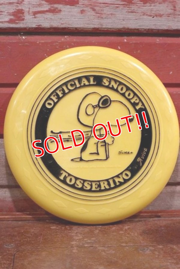 画像1: ct-191001-117 Snoopy / AVIVA 1970's Frisbee