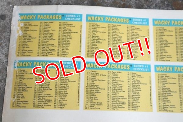 画像11: nt-191101-02 Topps / Wacky Packages 1979 Poster