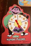 画像2: ct-190910-34 Sesame Street / Milton Bradley 1989 Number Puzzles Game