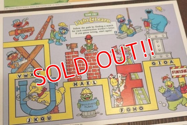 画像7: ct-190910-33 Sesame Street / Milton Bradley 1991 Light & Learn