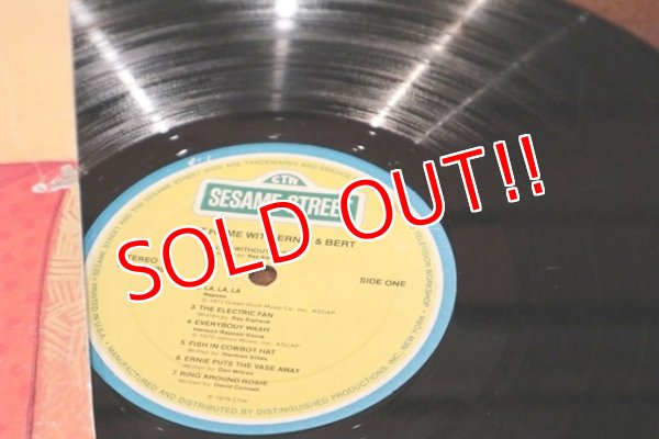 画像8: ct-150701-03 Sesame Street / at home with Ernie and Bert 1970's Record