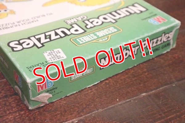 画像10: ct-190910-34 Sesame Street / Milton Bradley 1989 Number Puzzles Game