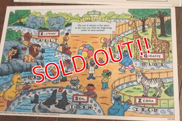 画像8: ct-190910-33 Sesame Street / Milton Bradley 1991 Light & Learn