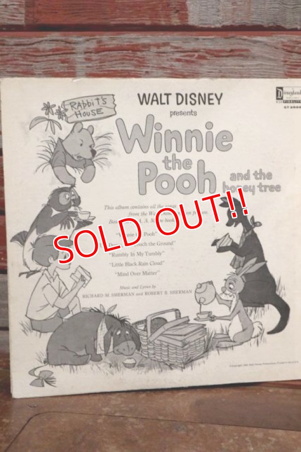 画像10: ct-190910-05 Winnie the Pooh and the honey tree 1970's Record & Book