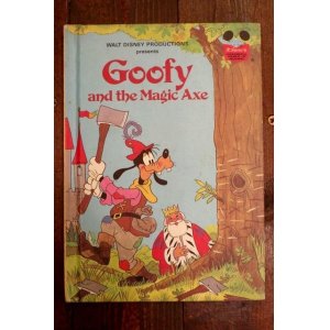 画像: ct-191001-106 Goofy and the Magic Axe 1980's Picture Book