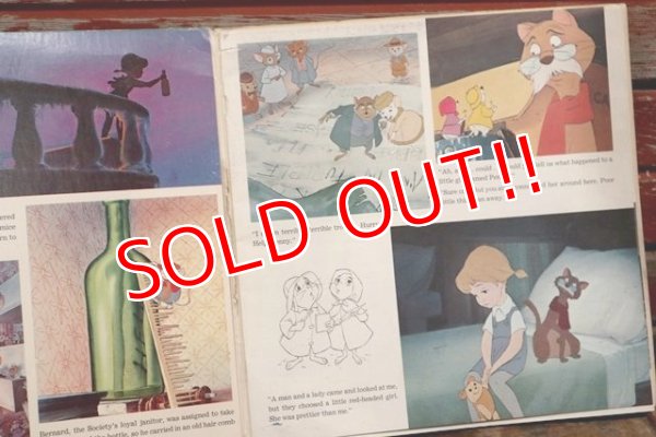 画像3: ct-190910-04 The Rescuers / 1970's Record & Book