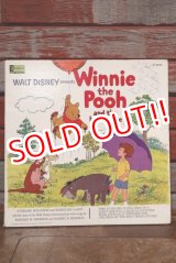 画像: ct-190910-05 Winnie the Pooh and the honey tree 1970's Record & Book