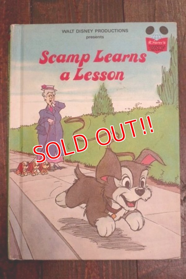 画像1: ct-191001-107 Scamp Learns a Lesson 1980's Picture Book