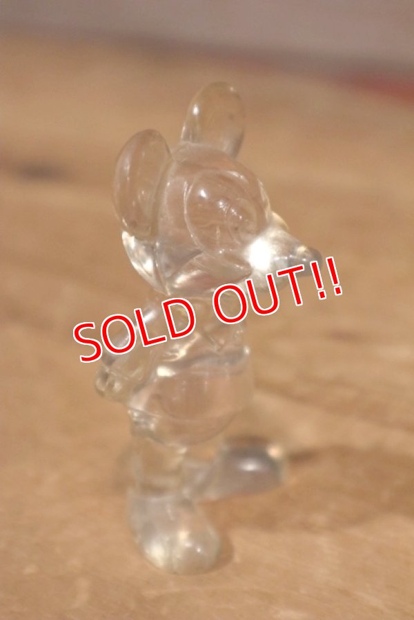 画像4: ct-191001-99 Mickey Mouse / 1970's Clear Plastic Figure