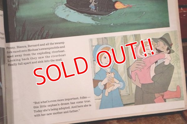 画像8: ct-190910-04 The Rescuers / 1970's Record & Book