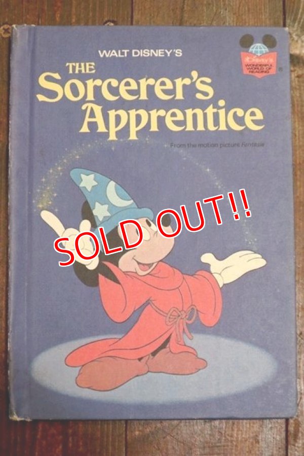 画像1: ct-191001-105 Mickey Mouse / Fantasia The Sorcerer's Apprentice 1970's Picture Book