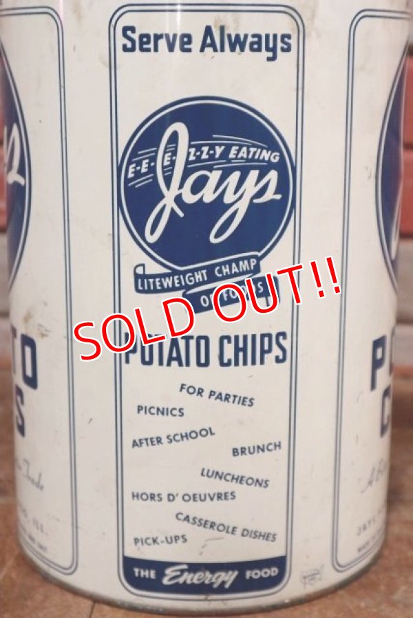 画像3: dp-191110-01 Jay's / Vintage Potato Chips Can