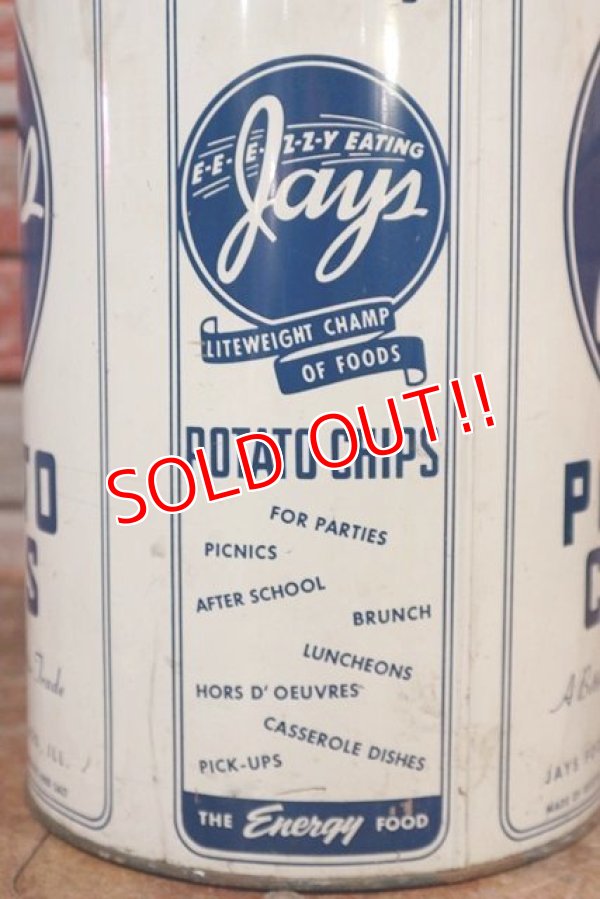 画像4: dp-191110-01 Jay's / Vintage Potato Chips Can
