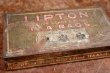 画像1: dp-191110-09 LIPTON'S / 1940's TEA BAGS Tin Can