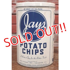 画像: dp-191110-01 Jay's / Vintage Potato Chips Can