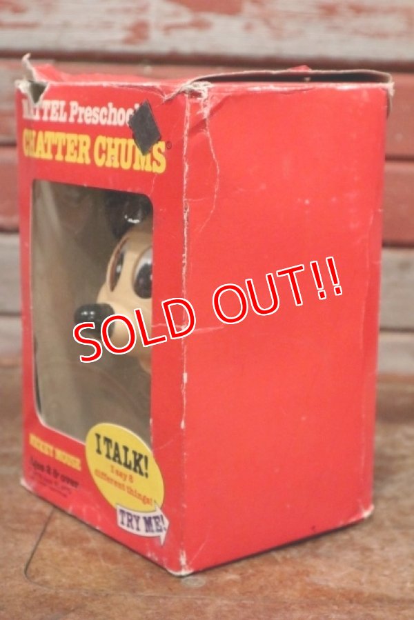 画像3: ct-191101-01 Mickey Mouse / Mattel 1970's Chatter Chums (Box)