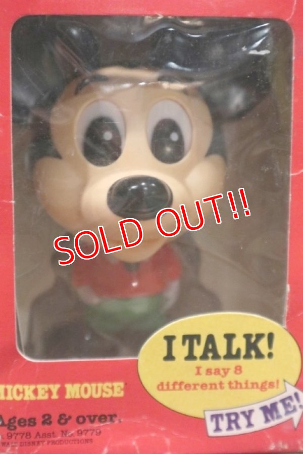 画像2: ct-191101-01 Mickey Mouse / Mattel 1970's Chatter Chums (Box)