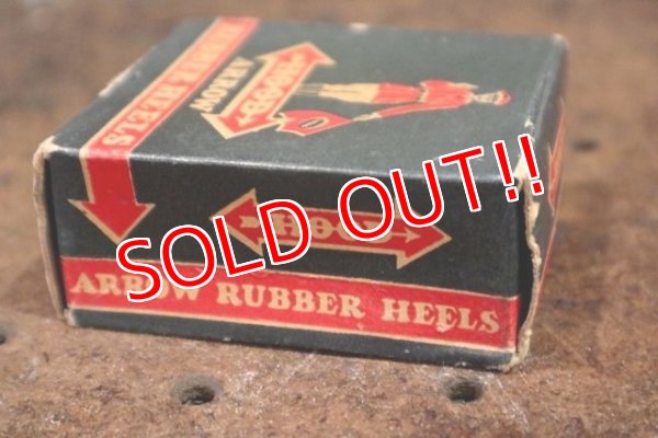 画像3: dp-191110-14 HOOD ARROW / 1940's-1950's Rubber Heels