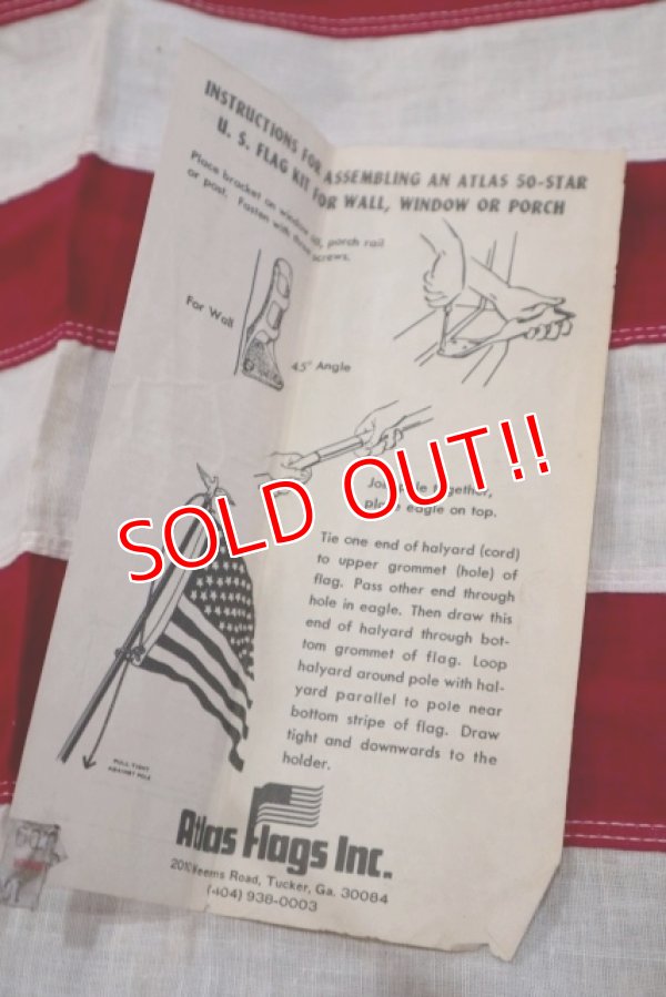 画像7: dp-191110-06 1970's〜 U.S.A Flag (Flag of the United States)