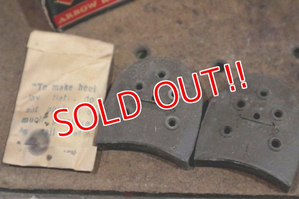 画像6: dp-191110-14 HOOD ARROW / 1940's-1950's Rubber Heels