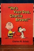 画像1: ct-191001-113 PEANUTS / 1972 "He's Your Dog,Charlie Brown!" Picture Book