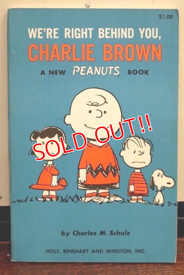 画像1: ct-191001-111 PEANUTS / 1960's Comic "We're Right Behind You,Charlie Brown"