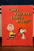 画像10: ct-191001-113 PEANUTS / 1972 "He's Your Dog,Charlie Brown!" Picture Book