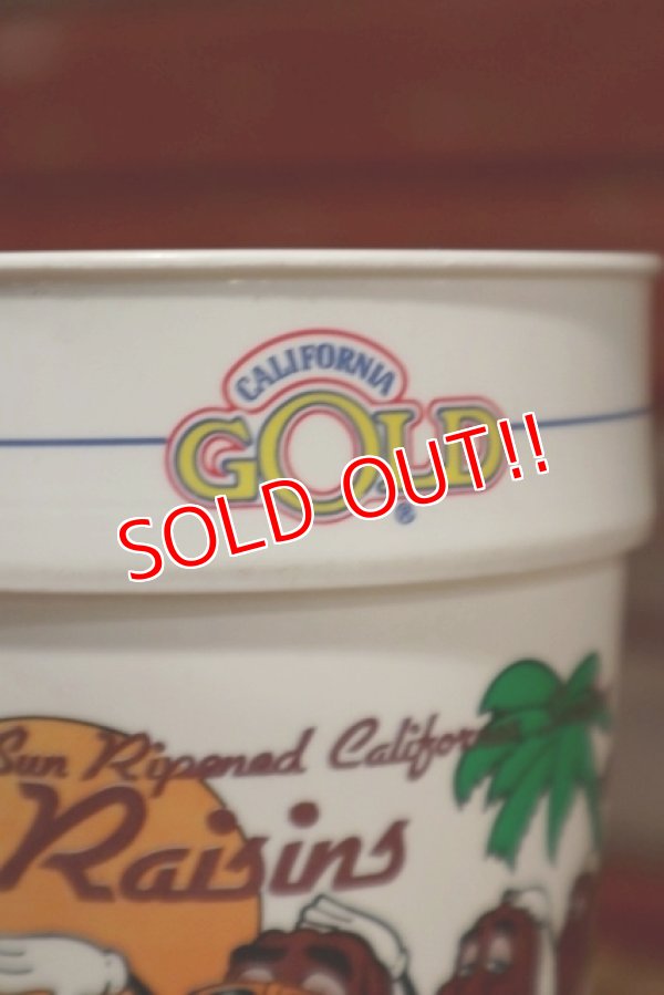 画像4: ct-191101-21 California Raisins / 1987Plastic Cup "Gold"