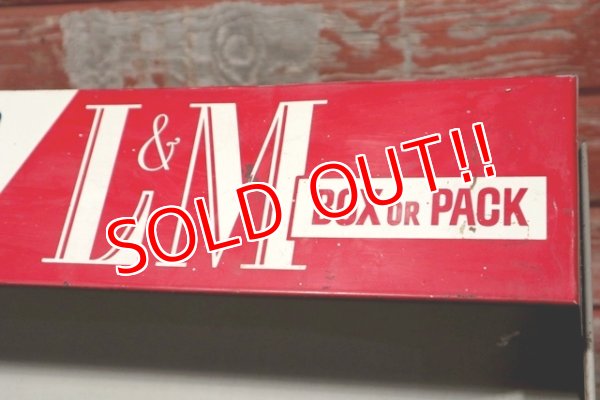 画像3: dp-191101-39 CHESTERFIELD L&M / 1950's Display Metal Rack