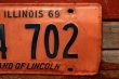 画像3: dp-191101-41 1960's License Plate "ILLINOIS"