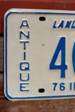 画像2: dp-191101-42 1970's License Plate "ILLINOIS" Antique Vehicle