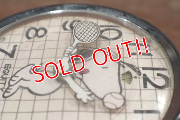 画像4: ct-191101-27 Snoopy / Equity 1980's Alarm Clock