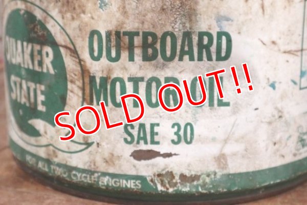 画像3: dp-191101-10 QUAKER STATE / 2 1/2 Gallons Outboard Motor Oil Can