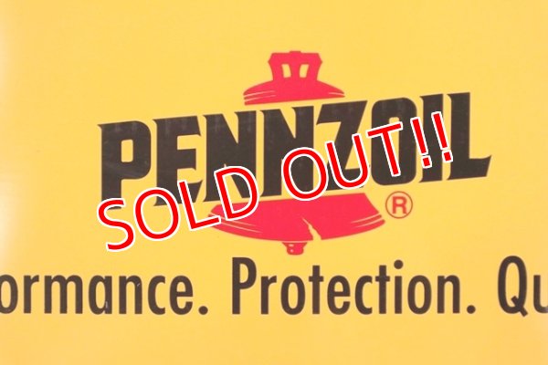 画像2: dp-191101-32 Pennzoil / 1990's Plastic Sign