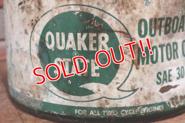 画像2: dp-191101-10 QUAKER STATE / 2 1/2 Gallons Outboard Motor Oil Can