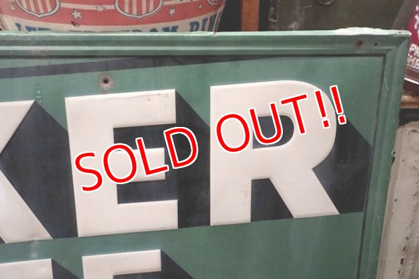 画像4: dp-191101-12 QUAKER STATE MOTOR OIL / 1940's METAL SIGN