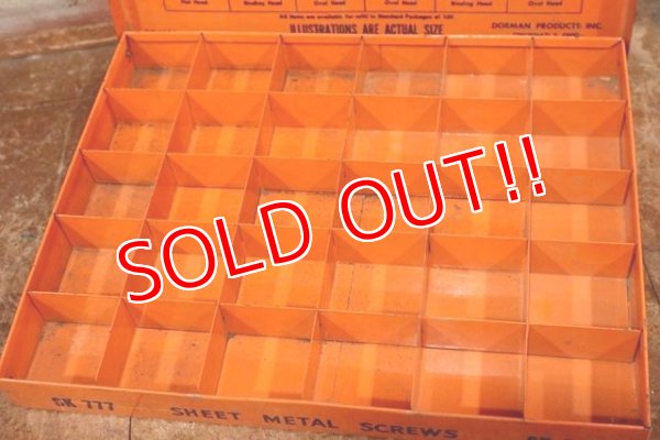 画像8: dp-191101-19 DORMAN / Sheet Metal Screws 1950's Parts Box