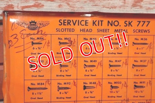画像6: dp-191101-19 DORMAN / Sheet Metal Screws 1950's Parts Box