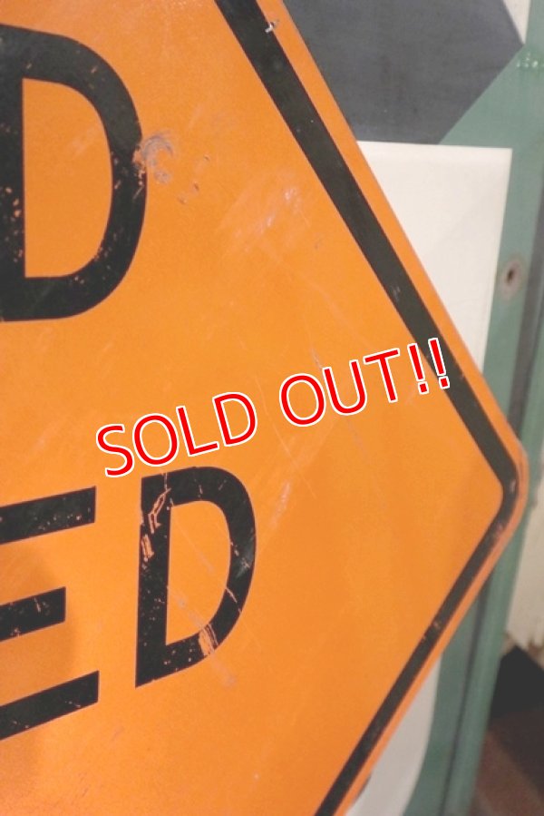 画像5: dp-191101-38 Road Sign "ROAD CLOSED AHEAD "