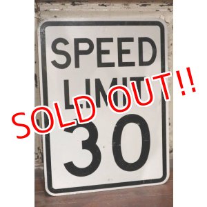 画像: dp-191101-33 Road Sign "SPEED LIMIT 30"