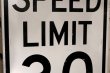 画像3: dp-191101-33 Road Sign "SPEED LIMIT 30"