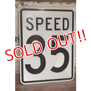画像: dp-191101-34 Road Sign "SPEED 35"