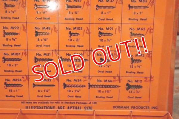 画像7: dp-191101-19 DORMAN / Sheet Metal Screws 1950's Parts Box