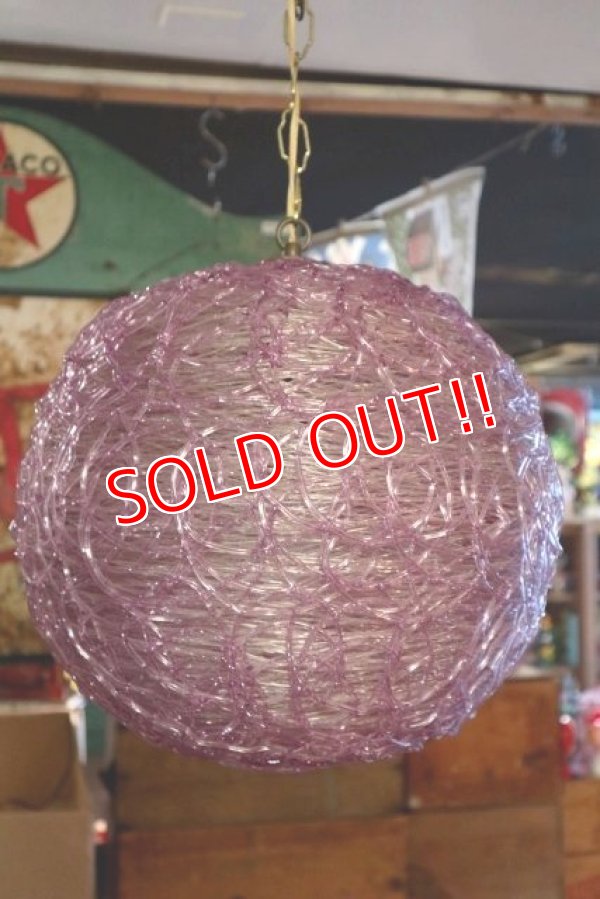 画像4: dp-190801-15 1960's Spaghetti Lamp (Purple)