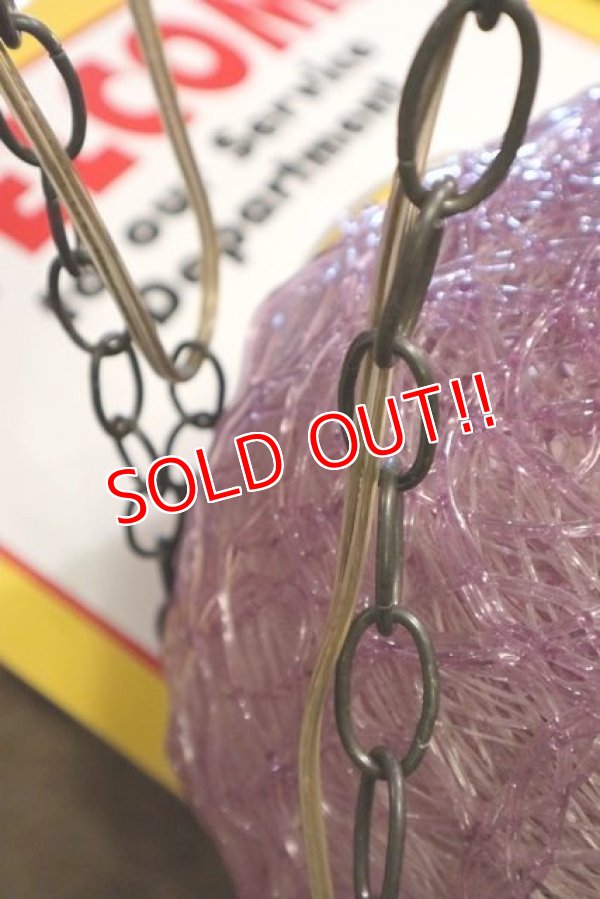 画像8: dp-190801-15 1960's Spaghetti Lamp (Purple)