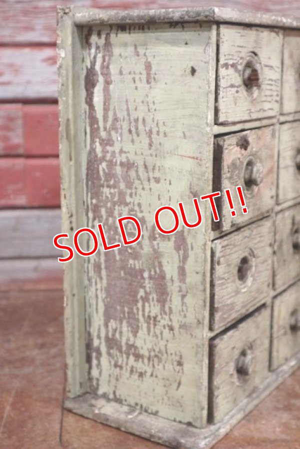 画像4: dp-191110-03 Vintage Wood Cabinet