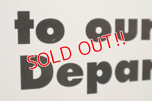 画像6: dp-191101-28 Pennzoil / 1990's W-side Plastic Sign "WELCOME"