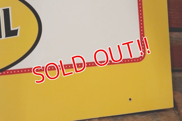 画像5: dp-191101-28 Pennzoil / 1990's W-side Plastic Sign "WELCOME"