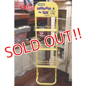 画像: dp-191101-22 PLANTERS / MR.PEANUT 1970's Metal Rack
